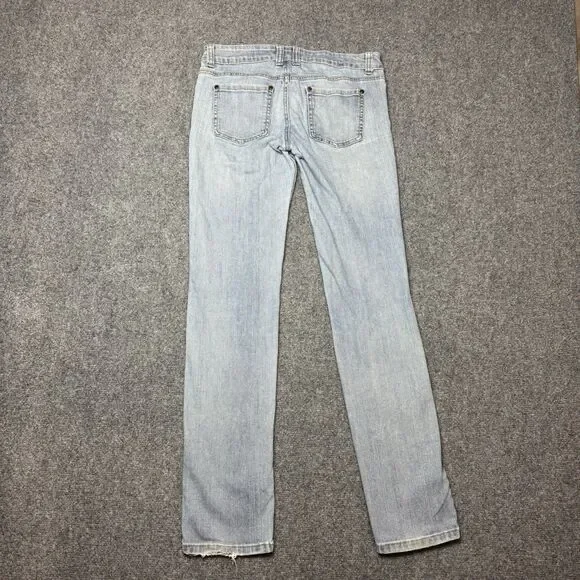 Forever 21 Skinny Light Wash Blue Jeans Vintage Size 28 - Picture 4 of 9